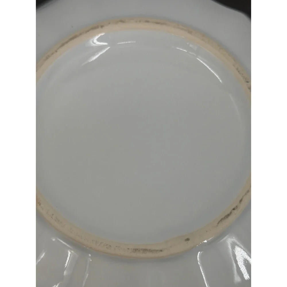 White Ceramic Nesting Batter Bowl Set 3pc Fluted Farmhouse Wood Handle Spout